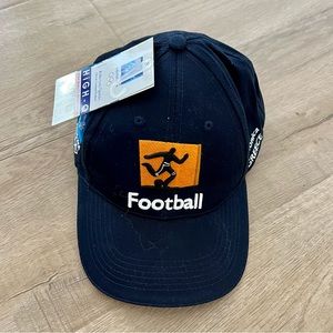 2004 Athens Olympics Official Licensed Product Football Hat Cap High-Q Navy‎ NWT